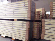 Ivory Colors Cold Room Insulation Panels Hook Type For Wall / Roof Materials