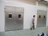 Manual Double Swing Insulated Walk In Cooler Sliding Door For Cold Storage Room