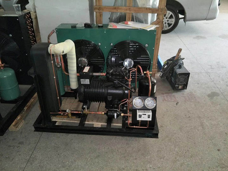 Bitzer Compressor Condensing Unit , Air Cooled Low Temperature Condensing Unit