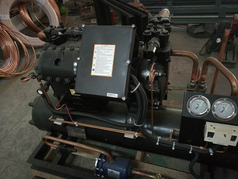 Copeland Compressor 10 HP Hermetic Condensing Unit Water Cooled Easy Operation