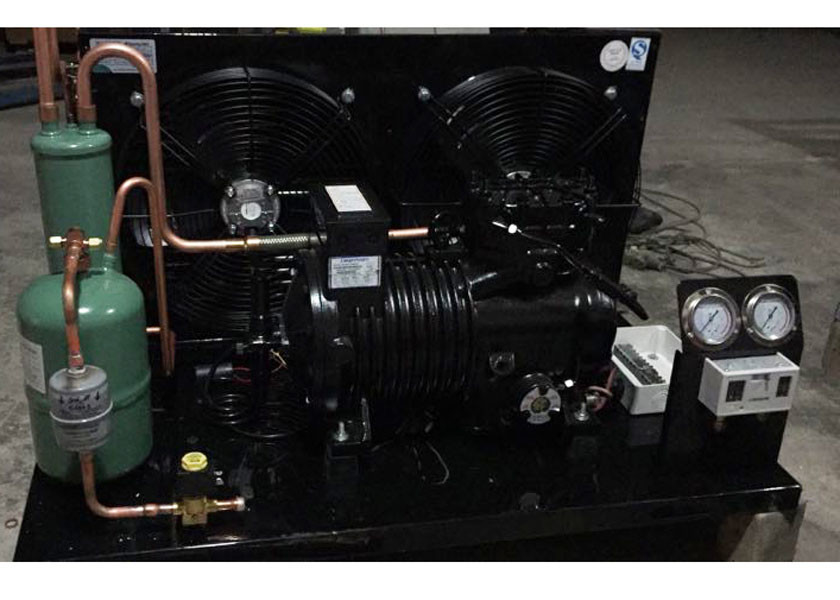 Professional Refrigeration Condensing Unit Length 1900 MM Designed With Fin Condenser