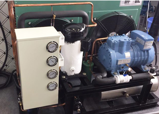 Open Type Semi Hermetic Refrigeration Condensing Unit / 8HP Freezer Condenser Unit