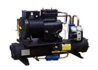 Efficient Water Cooled Condensing Unit / Copeland &amp; Bitzer Piston Compressor Refrigeration Unit