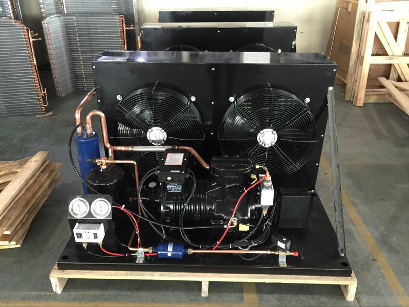 Customized Compressor Condenser Unit , Copeland Semi Hermetic Condensing Units