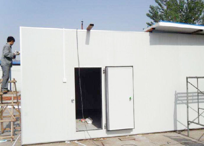 Modular Walk In Freezer Room Assemble Structure With 100mm Thickness Panel